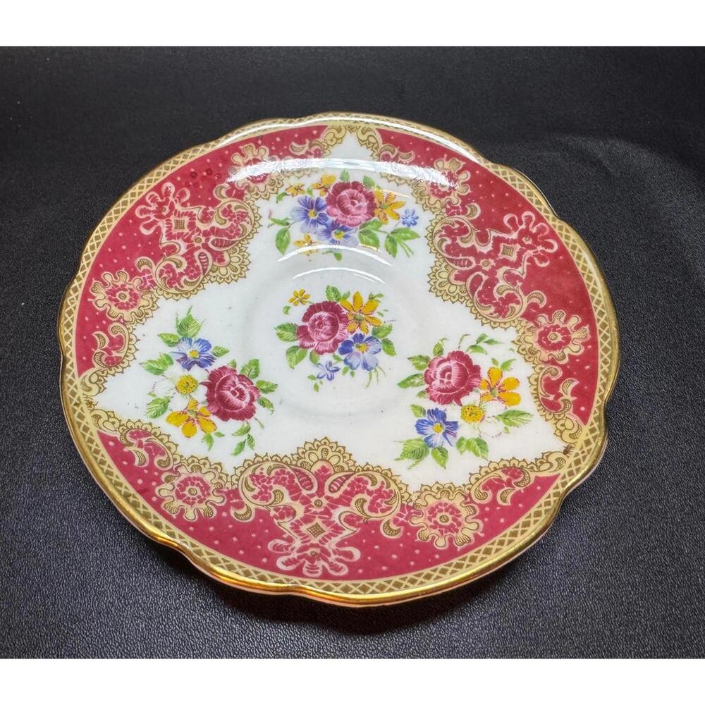 Paragon Double Warrant Fine Bone China Saucer - Honiton